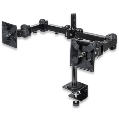 MANHATTAN Stolni nosač za monitor 420808, 10" - 27", crna